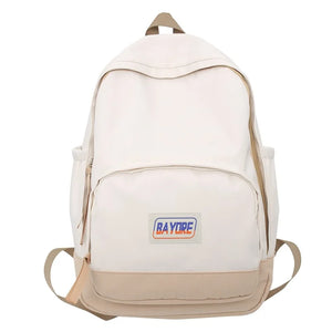 Anti Theft Nylon School Backpack for Women and Men