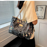 Women Shoulder Bag Large Capacity Ladies Casual Handbags Crossbody Tote Bag