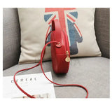 PU Leather Envelope Crossbody Messenger Bag for Women