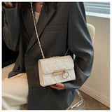 Casual Shoulder Bag with Chain Strap for Women
