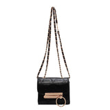 Casual Shoulder Bag with Chain Strap for Women