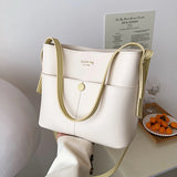 Casual PU Leather Shoulder Bag for Women
