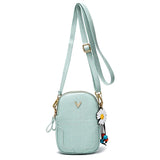Soft Leather Zipper Crossbody Bag Large Capacity Single Shoulder Wallet