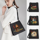 Women Square Bags Shoulder Crossbody Purse Japan Culture Series Pattern