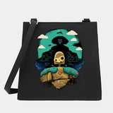 Women Square Bags Shoulder Crossbody Purse Japan Culture Series Pattern