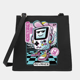 Women Square Bags Shoulder Crossbody Purse Japan Culture Series Pattern