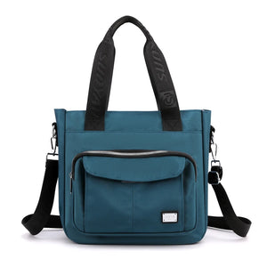 Women Nylon Top-Handle Bag Shoulder Crossbody Tote Messenger Beach Bag