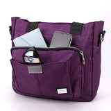 Women Nylon Top-Handle Bag Shoulder Crossbody Tote Messenger Beach Bag