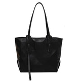 Women Tote Bag Plaid PU Leather Large Striped Handbag Shoulder Bags