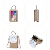 Women Touch Screen Mobile Phone Bags Female Printing Large Capacity