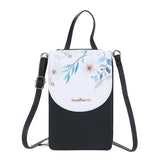 Women Touch Screen Mobile Phone Bags Female Printing Large Capacity