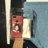 Women Transparent Handbag Crossbody Shoulder Bag Lady Jelly Tote