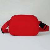 Women Waist Bag Fanny Pack Zipper Chest Bag Outdoor Sports Crossbody Bag