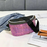 Women Leather Waist Fanny Pack Crossbody Belt Bag Lady Travel Shoulder Bags