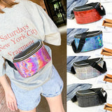 Women Leather Waist Fanny Pack Crossbody Belt Bag Lady Travel Shoulder Bags