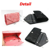 Women Wallet Floral Lace Envelope Clutch Wedding Evening Handbag Purses