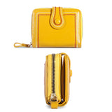 Women Wallet Oil Wax Leather Hasp Wallet Female Purses Lady Purse