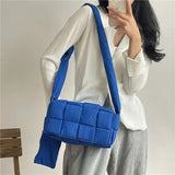 Winter Down Jacket & Canvas Lattice Bag Combo