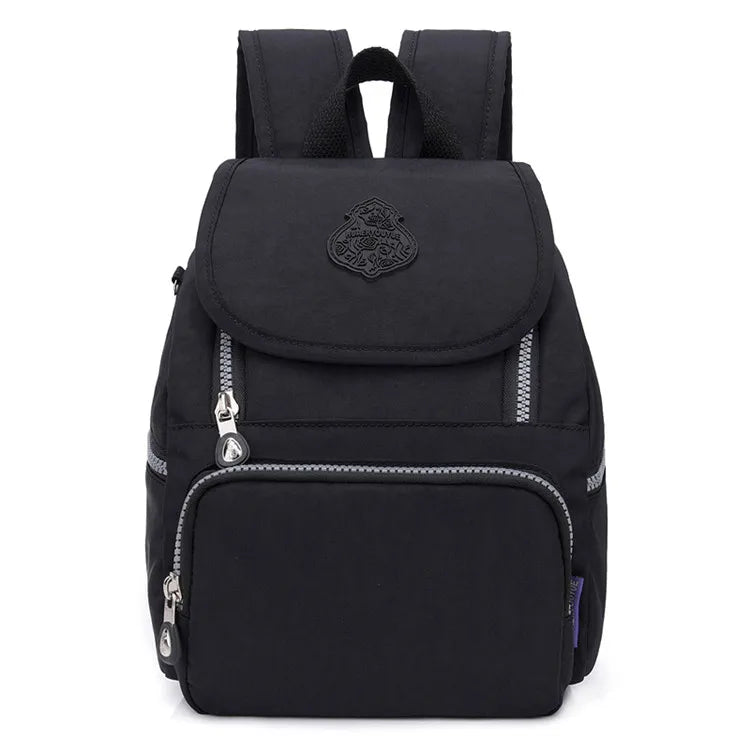 Nylon Vintage Teenagers Small backpack Casual Daypack High travel Shoulder bags