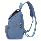 Nylon Vintage Teenagers Small Backpack Female Casual Daypack Shoulder Bags