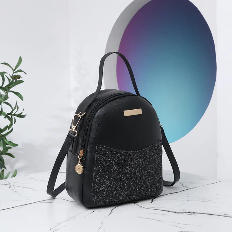 Women's Small Backpack Starry Sky One Shoulder Bag