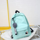 Women's Backpack School bag For Girls Rucksack Waterproof Nylon Travel Bag