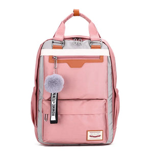 Women's Backpack School Bag For Girls Waterproof Travel Bag