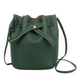 Women's Bucket Shoulder Bag Solid Color Spring Summer