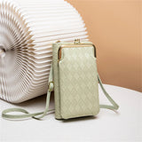 Women's Leather Wallet Crossbody Handbag