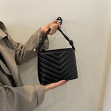 French Retro Niche Single Shoulder Bag Light Texture Underarm Handbag