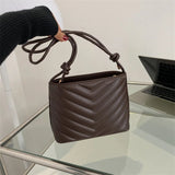French Retro Niche Single Shoulder Bag Light Texture Underarm Handbag