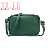 Leather Messenger Bag Crossbody Handbag Women Shoulder Sac A Main