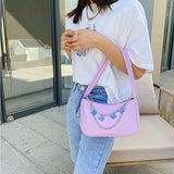 Retro Ladies Shoulder Bag PU Female Handbag
