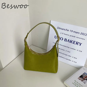 Spring Green Top Shoulder Bag Satchels Small Bags