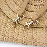 Straw Clutch Purses Bags Women Summer Beach Handbags Envelope Shoulder Bag