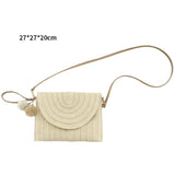Straw Clutch Purses Bags Women Summer Beach Handbags Envelope Shoulder Bag