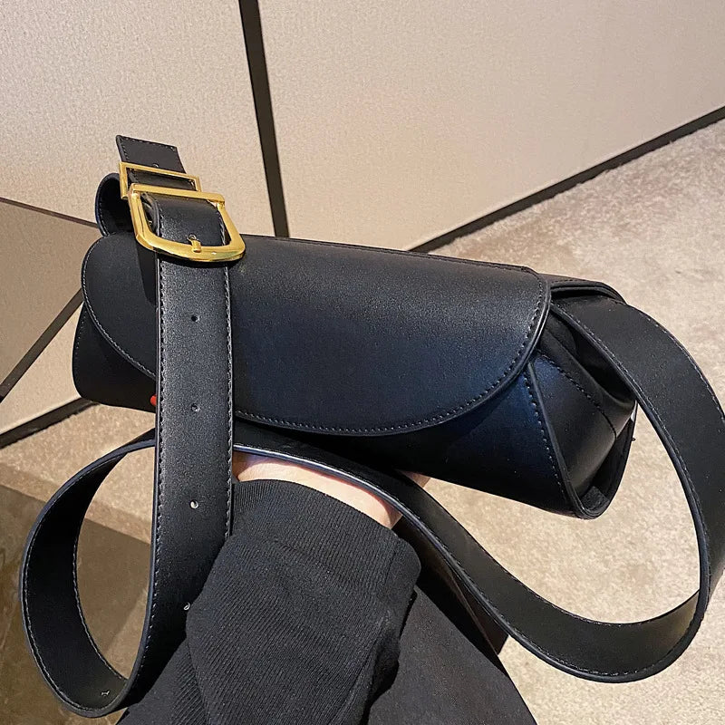 Women's Leather Chest Bag Bananas Bags Handbag