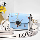 Women's Small Fresh Shoulder Bag Western Style Fashionable Broadband Small Bag