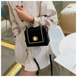 Women's PU Handbags Crossbody Shoulder Bag Solid Messenger Bags