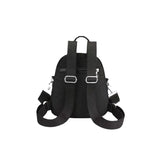Women's Nylon Small Travel Backpack Messenger Shoulder Bag