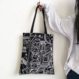Japanese Comics Canvas Shoulder Bag for Women
