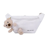 Bear Messenger Chest Bag Canvas Outdoor Ladies Small Bag
