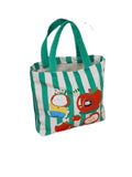 Women's Canvas Shoulder Bag Small Handbag Vintage Purse Casual Tote