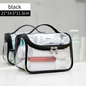 Women's Clear Makeup Bag Waterproof Travel Organizer