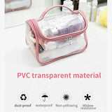 Women's Clear Makeup Bag Waterproof Travel Organizer