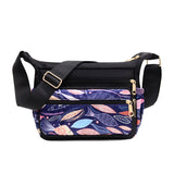 Women's Large Capacity Crossbody Bag Multi-layer Shoulder Backpack