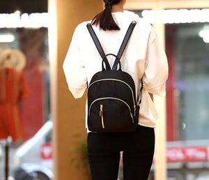Women's Small Backpack Shoulder Rucksack