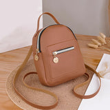 Women's Small Backpack Multi-function Shoulder Rucksack
