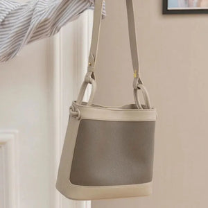 Women's Vintage Crossbody Bag Large Capacity Texture Handbag