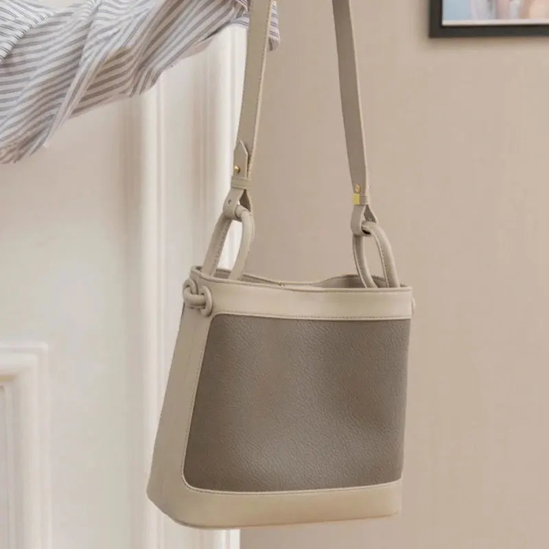 Women's Vintage Crossbody Bag Large Capacity Texture Handbag
